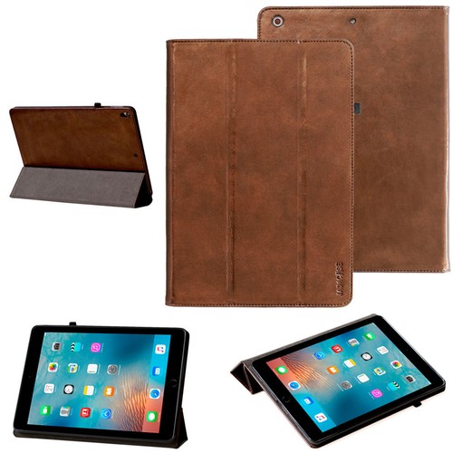 Premium leder cover apple ipad - leder,